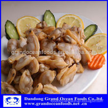 Frozen cooked baby clam meat